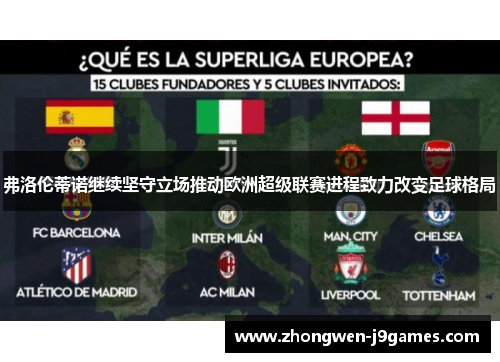 弗洛伦蒂诺继续坚守立场推动欧洲超级联赛进程致力改变足球格局
